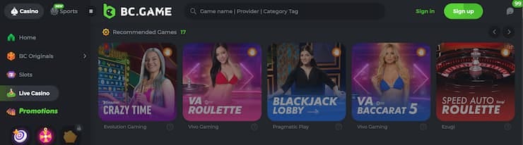 A Comprehensive Guide to BC.Game Casino 5